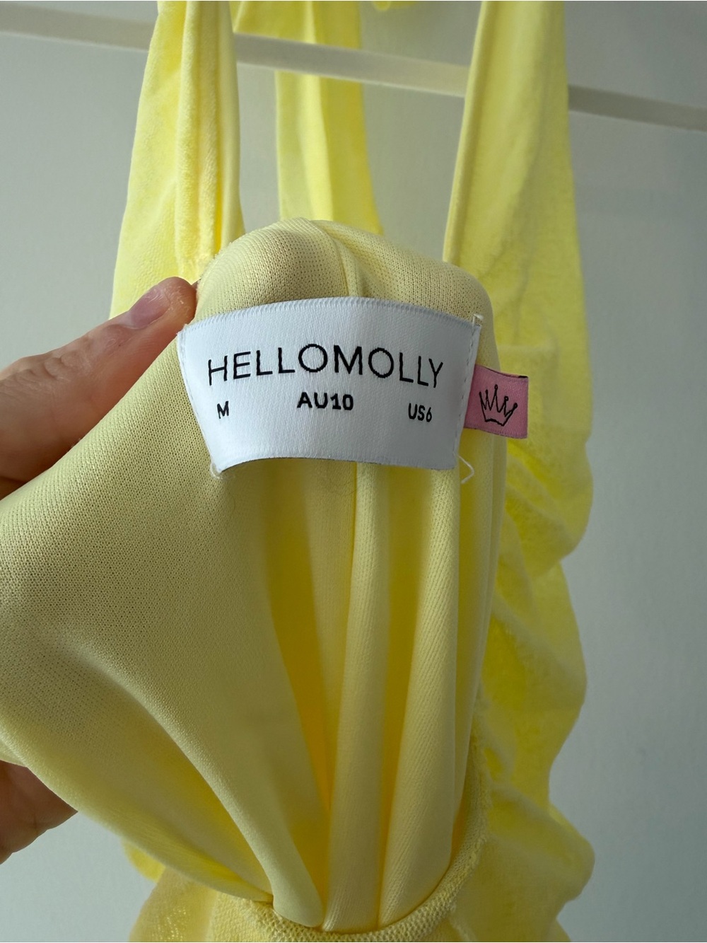 Hello Molly Yellow Halter Maxi Dress - Picture 5 of 6
